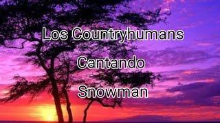 Los Countryhumans Cantando Snowman /Zacky-Kun/ -Gacha club-