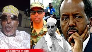 Hanjabada saciid Abdullahi Dani ee Hassan sh maxamuud iyo Hassan sh oo shalay
