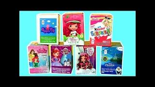 Strawberry Shortcake SURPRISE TOYS Barbie Doll EVER AFTER HIGH Raven Peppa Pig Disney Princess Sofia