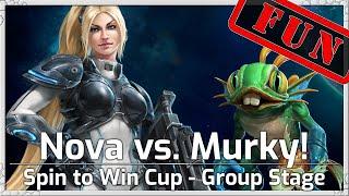 Nova vs. Murky!! - Spin to Win - Heroes of the Storm