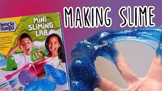 Make SLIME with me - Slime Lab Review