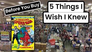 5 Things I Wish I Knew BEFORE Collecting Comic Books