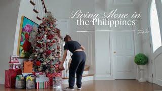 living alone in the ph |  week before christmas, home for the holidays, & family gift exchange