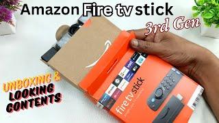 New! Amazon Fire tv stick 3rd Gen Unboxing & See what we get!