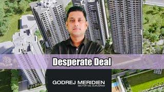 Desperate deal - Godrej Meridien sector 106 Gurgaon Dwarka Expressway | Iconic Tower