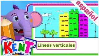 Kent el Elefante | Kent dibuja diferentes tipos de líneas - Aprende jugando