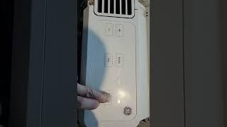 GE ptac display control flashing- not working