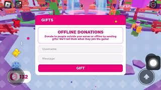 Day 1 of checking my gifts in pls donate (full screen) Ty John for 5 robux #plsdonate