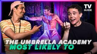 The Umbrella Academy Cast Plays Most Likely To | Elliot Page, Aidan Gallagher, Emmy Raver-Lampman