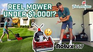 A reel mower UNDER $1,000?? Rolux s17 reel mower