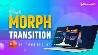 How To Make This Cool Rocket Slide Using Morph Transition PowerPoint #powerpointtutorial