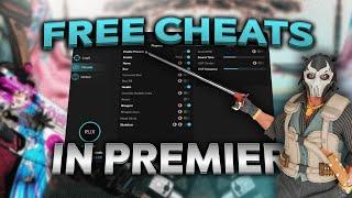 USING FREE CS2 CHEATS IN PREMIERE! (UNDETECTED)