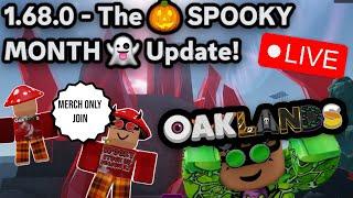 V.1.68.0 - The  SPOOKY MONTH  Update!(merch only) (horizontal) (OAKLANDS)