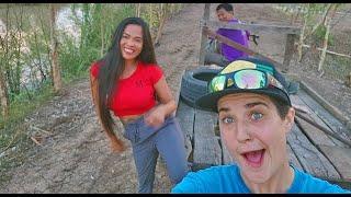 HOT THAI GIRL SHOWS ME HER Rice Farm in Northern Thailand (Phichit, Thailand ทัวร์นาข้าวพิจิตร)