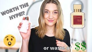 I BOUGHT THE MOST HYPED PERFUMES ON YOUTUBE | Perfume Haul - Baccarat Rouge 540, Delina & more!