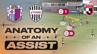 Sakai and Furuhashi’s expert “pass and move” delivers a Kobe goal! | Anatomy of an Assist | J.LEAGUE