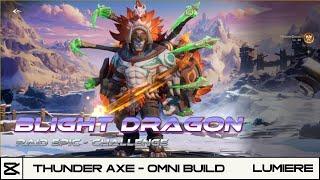 [THUNDER AXE- OMNI] BLIGHT DRAGON (EPIC RAID - CHALLENGE) | BARBARIAN POV