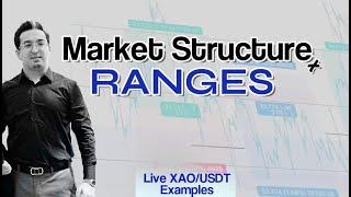 8 trade setups within single range! Market Structure + Ranges.