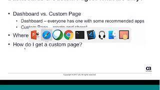 CA Agile Central Community Webcast   Level Up Extending Agile Central with Custom Pages and Apps – D