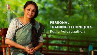 Rama Vaidyanathan's Secrets to Indian Classical Dance success | Personal Training Routine