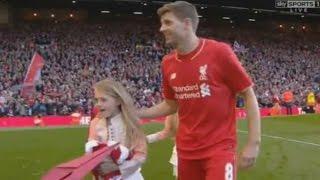 Steven Gerrard Leaves Liverpool - Full Video 16.05.2015 His Final Game Liverpool vs Crystal 1-3