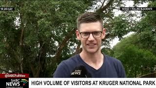 Tourists flock to the Kruger National Park