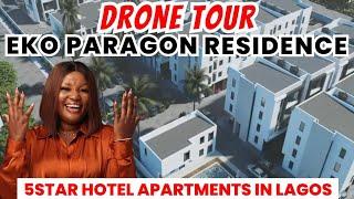 EKO PARAGON RESIDENCE | DRONE TOUR | Abijo GRA LEKKI | House for Sale in Lekki Ajah Lagos Nigeria