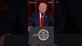 Trump coins ‘Trump Derangement Syndrome’ for Dem. Pushback to spending bill
