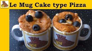 Le Mug Cake type Pizza