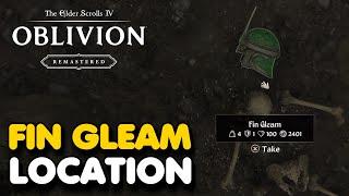 Oblivion Remastered - Fin Gleam Location (How To Breathe Underwater)