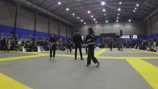 Mat 7&8 110 김상화 v 김가을 White (화이트벨트) 여성부 어덜트 앱솔  (리그로얄12 서울 주짓수 대회 2019)