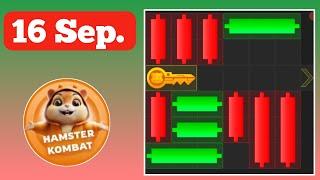 Key 59! | 16 September How to Solve Mini Game PUZZLE in Hamster Kombat (100% SOLVED!)