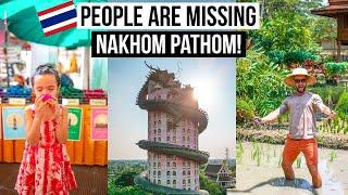 NOBODY is coming to this ANCIENT CITY near Bangkok Thailand! | Nakhom Pathom is SPECIAL!