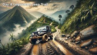 Day 4 of jeep Legendary Trail 2024 | North-East India | Cinematic | Aryan Gupta