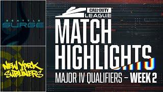 @VancouverSurge  vs @C9COD  | Major IV Qualifiers Highlights  | Week 2 Day 2