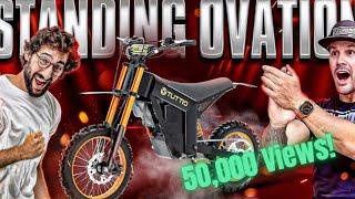 FIRST RIDE - Ultimate Electric Dirt Bike - Tuttio Soliel 01 - 48 Volt Stunner! #pitbike