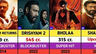 Ajay Devgan All Movies List | Ajay Devgan All Hits And Flops movies List |  Azad | Raid 2