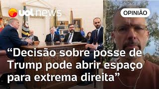 Posse de Trump é momento de grande encruzilhada para a política externa do Brasil, diz Jamil Chade