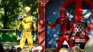 Cinderpool | Story Time with Deadpool | FIRST SHOW | Avengers Campus | Disneyland Resort 2024 4K