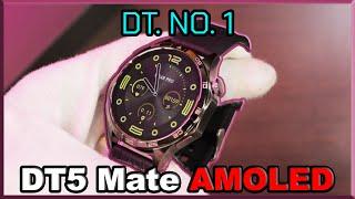 DT.NO.1 DT5 Mate AMOLED Smartwatch | Full Review | Specs, Gesture Control, Stainless Steel Body!