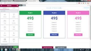 Pricing Table Design in Elementor Free Version