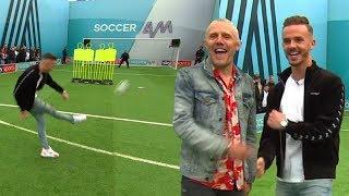 James Maddison on FLAMES during free-kick challenge vs Jimmy Bullard  | You Know The Drill LIVE
