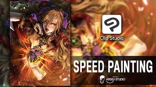 [ SPEED PAINTING ]  심장_Heart┃Illustration┃Clip studio painting process