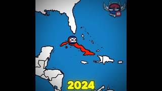 Cuba's History 🟦 | #countryballs #cuba #history #shorts