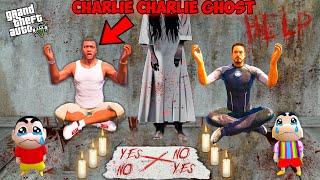 Franklin Plays Charlie Charlie Ghost Game Challenge At Night ! (GTA 5 Mods)