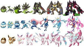 All Gen 6 Kalos Pokémon Mega Evolutions & More Stages | Max S