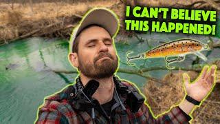 I Both LOVE & HATE This Jerkbait! (Trout Fishing)