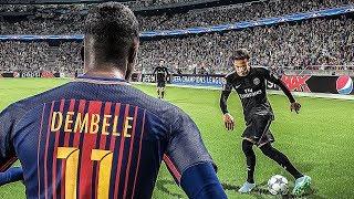 Neymar JR (PSG) vs FC Barcelona - PES 2018 HD