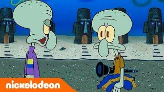 SpongeBob | Skalmar opuszcza Bikini Dolne! | Nickelodeon Polska