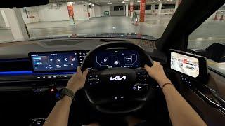 2024 KIA EV9 GT-line AWD 7 seater | Night Time POV Test Drive